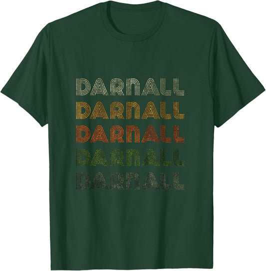 Love Heart Darnall Grunge Vintage Style Black Darnall T-Shirt - T-Shirt | Forest