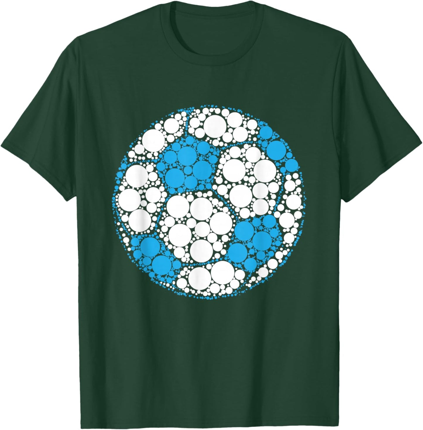 Happy Dot Day International Dot Day Polka Dot Soccer Boys T-Shirt - T-Shirt | Forest
