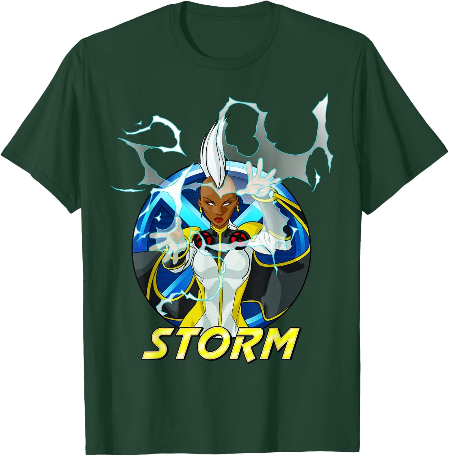 Marvel X-Men Storm Action Portrait T-Shirt - T-Shirt | Forest