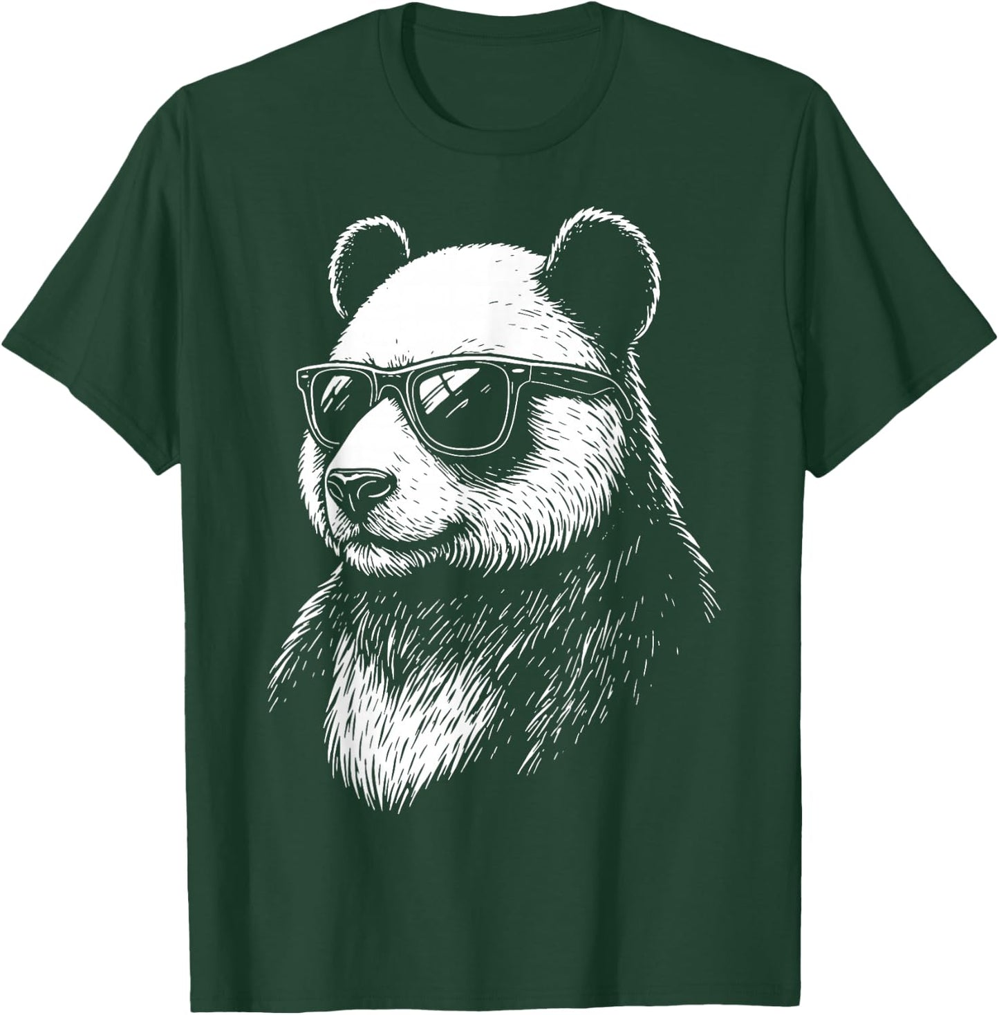 Panda Sunglasses T-Shirt - T-Shirt | Forest