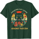 Childless Cat Ladies Against Fascism Funny Cat Feminist , Small, Black T-Shirt - T-Shirt | Forest