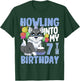 Wolf for 7 Year Old Birthday for 7th Birthday Wolf Kids Boys T-Shirt - T-Shirt | Forest