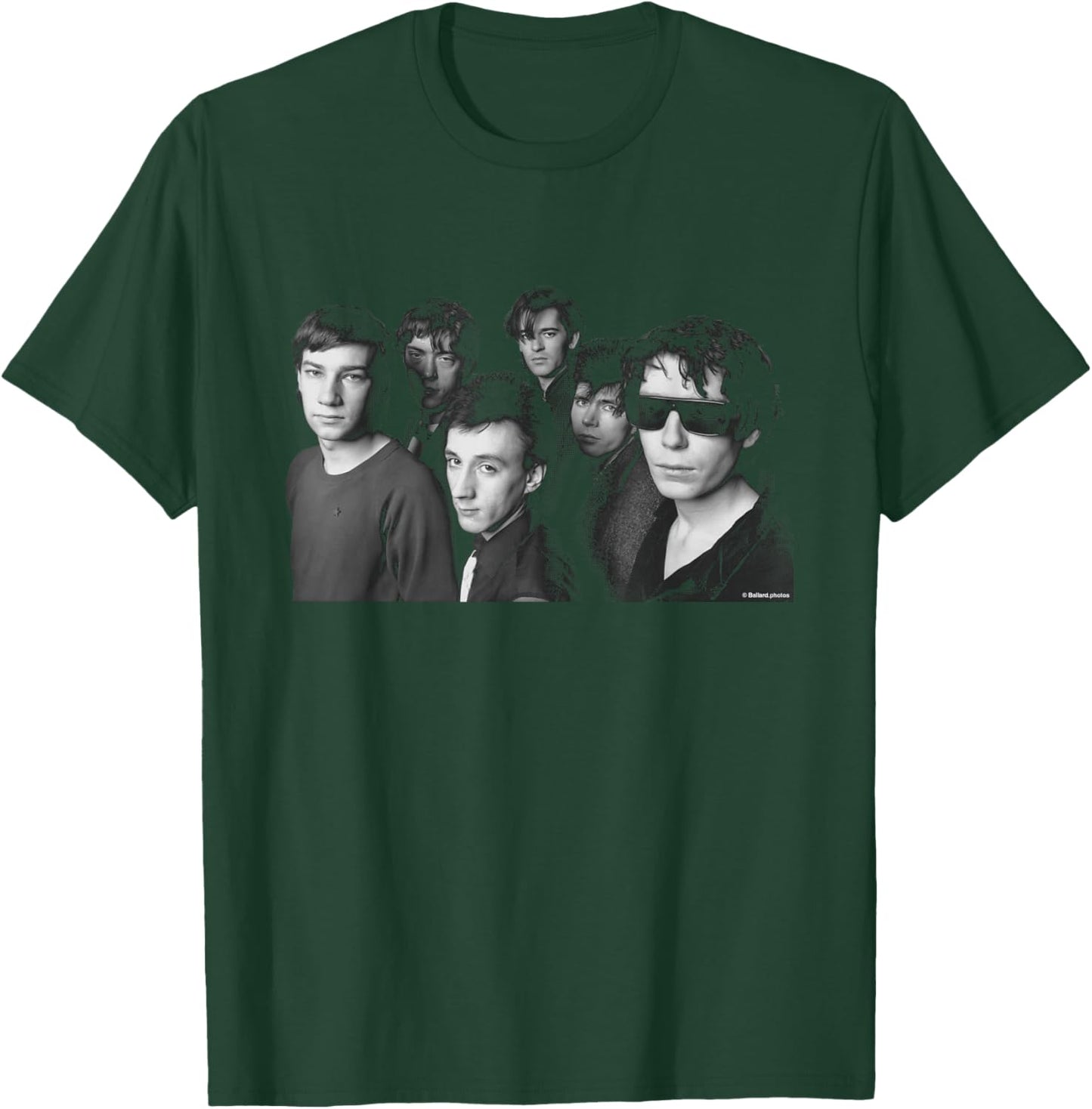 The Psychedelic Furs Band Portrait By Allan Ballard T-Shirt - T-Shirt | Forest