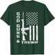 God Guns And Trump Shirt 2nd Amendment Flag AR15 T-Shirt - T-Shirt | Forest