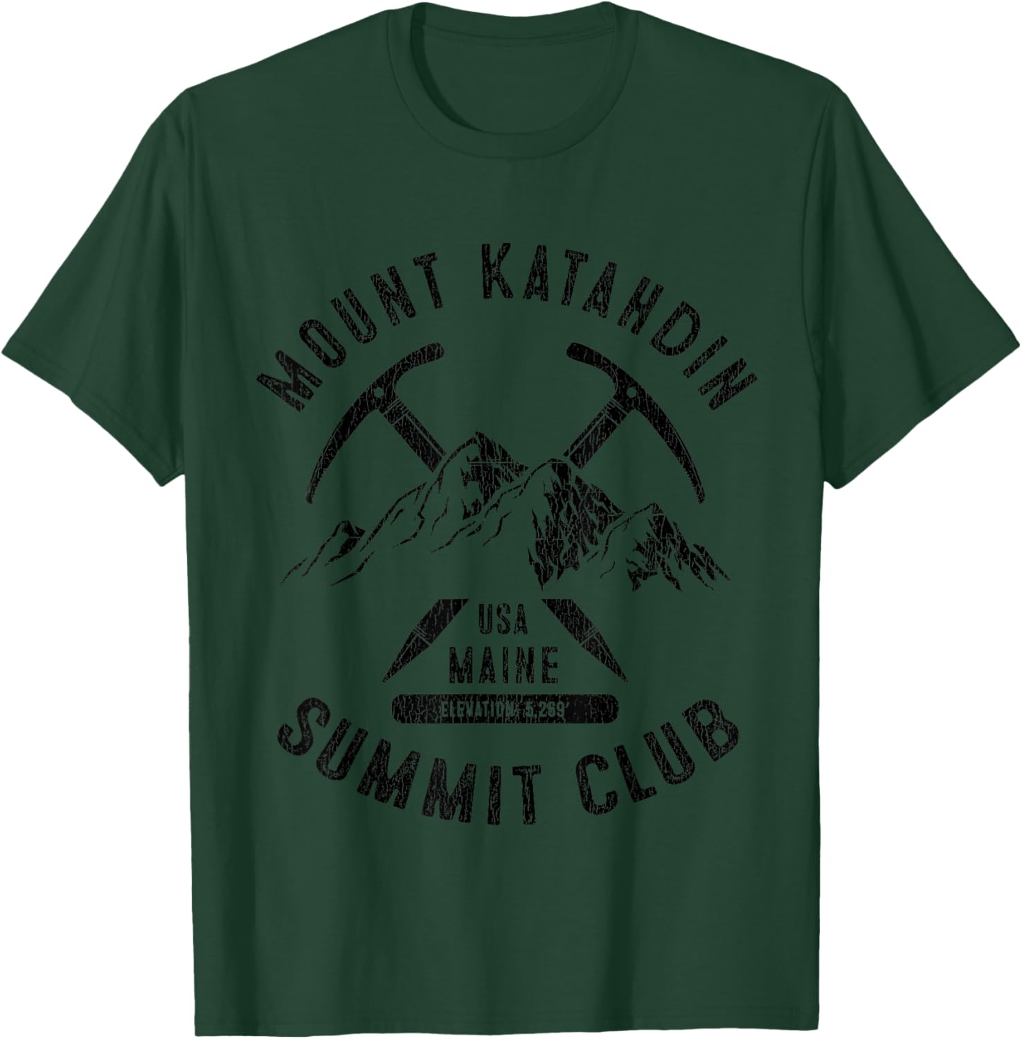 Mount Katahdin Maine I Climbed Mt Katahdin Summit Club T-Shirt - T-Shirt | Forest