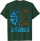 Cheer Football Cheerleading Mom Of Both Messy Bun Bleached T-Shirt - T-Shirt | Forest