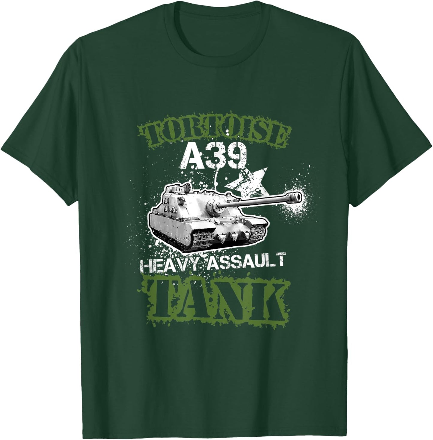 A39 Tortoise Gift WW2 Infantry IV British Army T-Shirt - T-Shirt | Forest