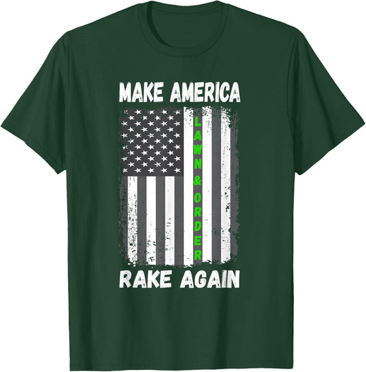 Vintage Make America Rake Again T-Shirt - T-Shirt | Forest