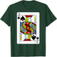 Jack Card Spades Suit Group Costume Poker Player T-Shirt - T-Shirt | Forest