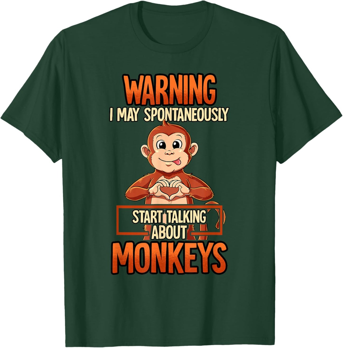 Monkey T-Shirt - T-Shirt | Forest