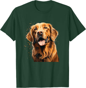 Apparel For Golden Retriever Lovers T-Shirt - T-Shirt | Forest