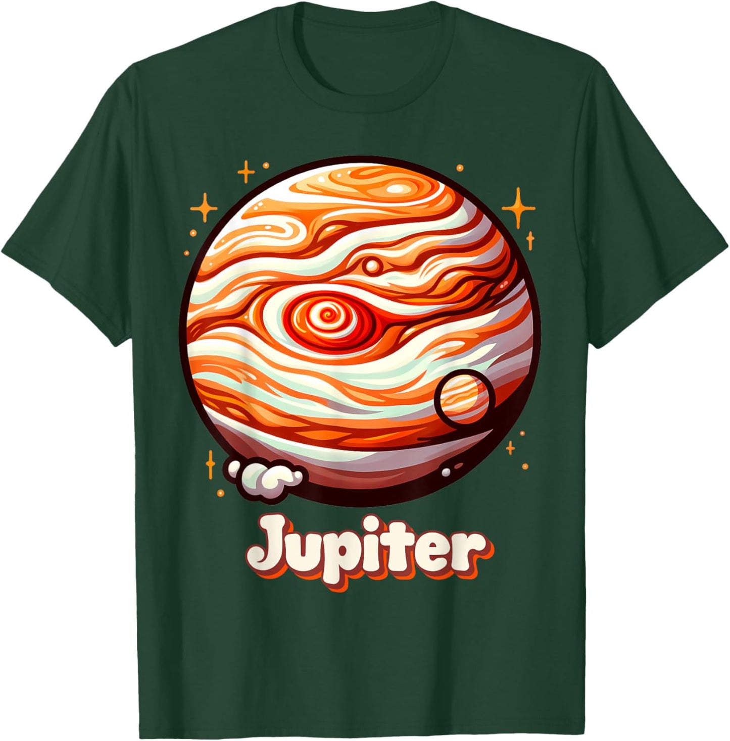 Planet Jupiter Outer Space Costume Graphic T-Shirt - T-Shirt | Forest