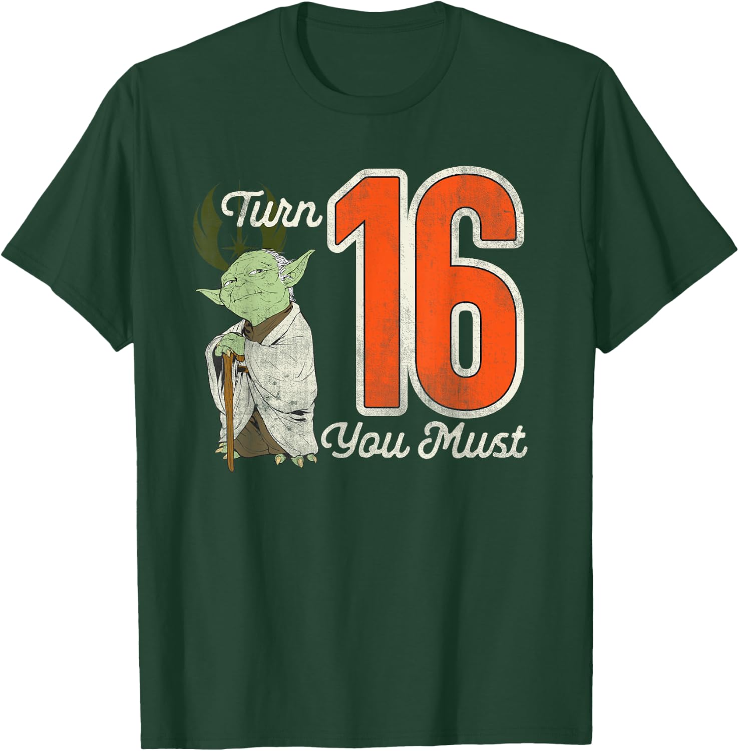 Star Wars Yoda 16th Birthday T-Shirt - T-Shirt | Forest