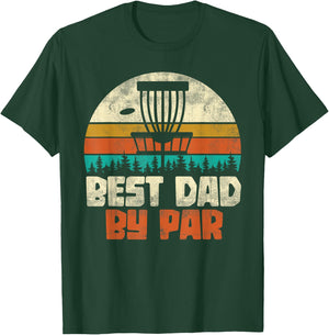 Frolf Sportler Papa Father's Day Gift Retro Men's Disc Golf T-Shirt - T-Shirt | Forest