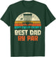Frolf Sportler Papa Father's Day Gift Retro Men's Disc Golf T-Shirt - T-Shirt | Forest