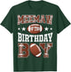 Meemaw Of The Birthday Boy Football Game Day T-Shirt - T-Shirt | Forest