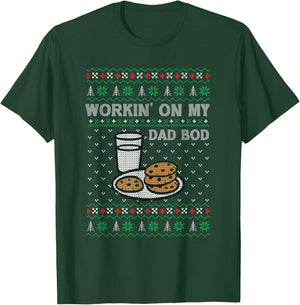 Pregnancy New Mom Baby Pregnant Christmas Matching Couples T-Shirt - T-Shirt | Forest