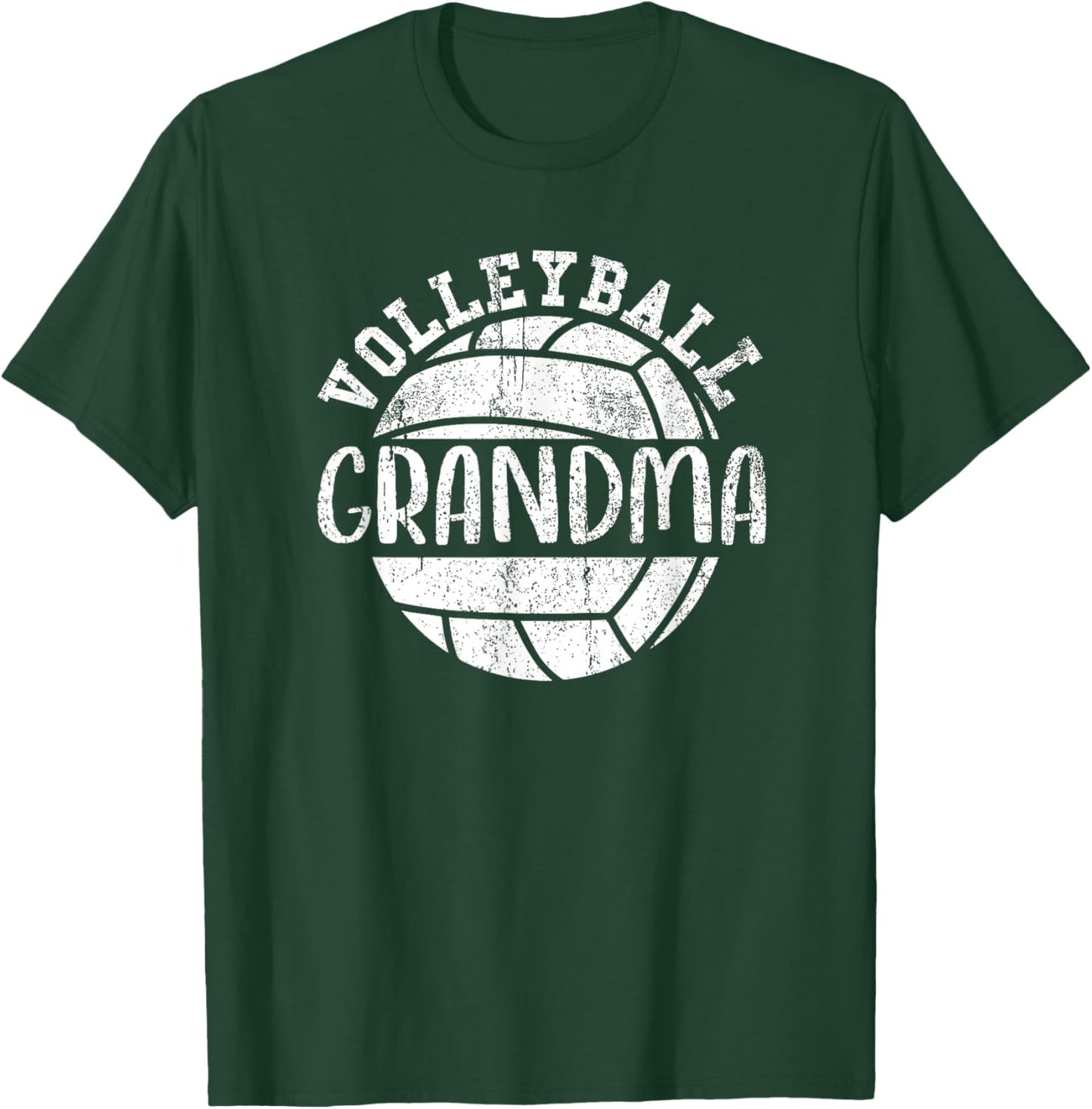 Volleyball Grandma Granddaughter Volleyball T-Shirt - T-Shirt | Forest