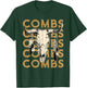 Vintage Last Name Combs Proud Funny Costume Lovers Awesome T-Shirt - T-Shirt | Forest