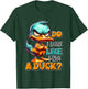 Funny Sarcastic Do I Look Like I Give a Duck Grumpy Duck T-Shirt - T-Shirt | Forest