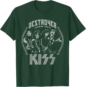 KISS - Flaming Youth T-Shirt - T-Shirt | Forest