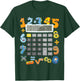 Calculator Costume Maths Idea For Kids & Calculator T-Shirt - T-Shirt | Forest