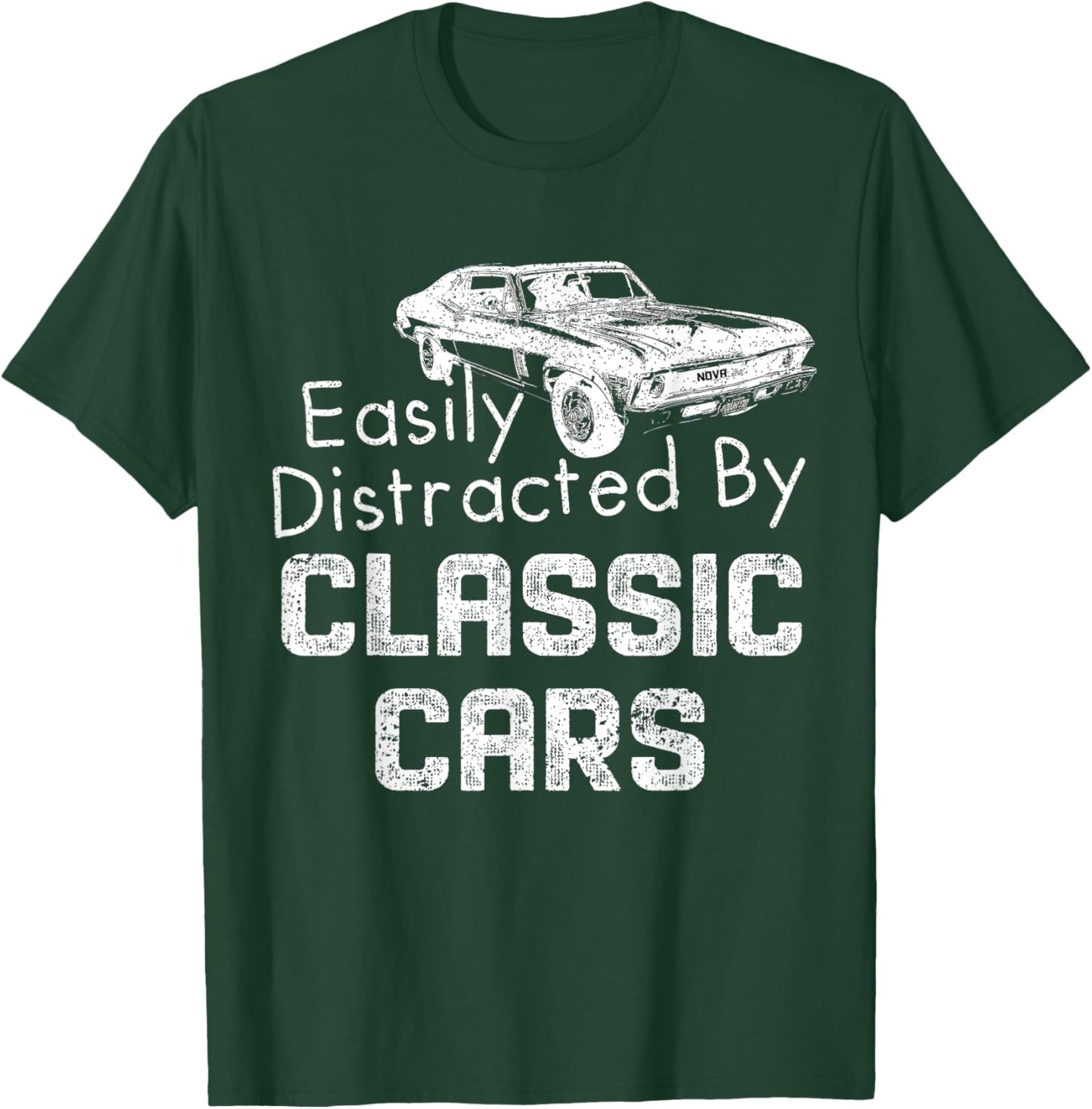 Still plays with cars 1969 1972 71 66 63 70 74 67 nova car T-Shirt - T-Shirt | Forest