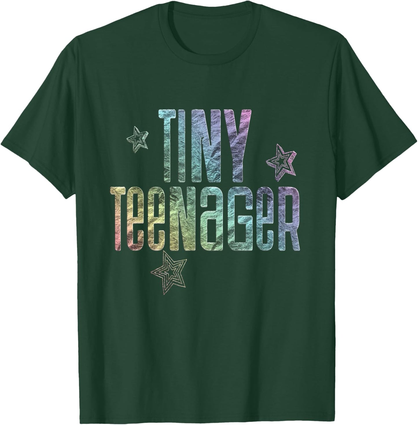 Tiny Teenager Shirt Kids Rainbow Cute Girls School Sassy T-Shirt - T-Shirt | Forest