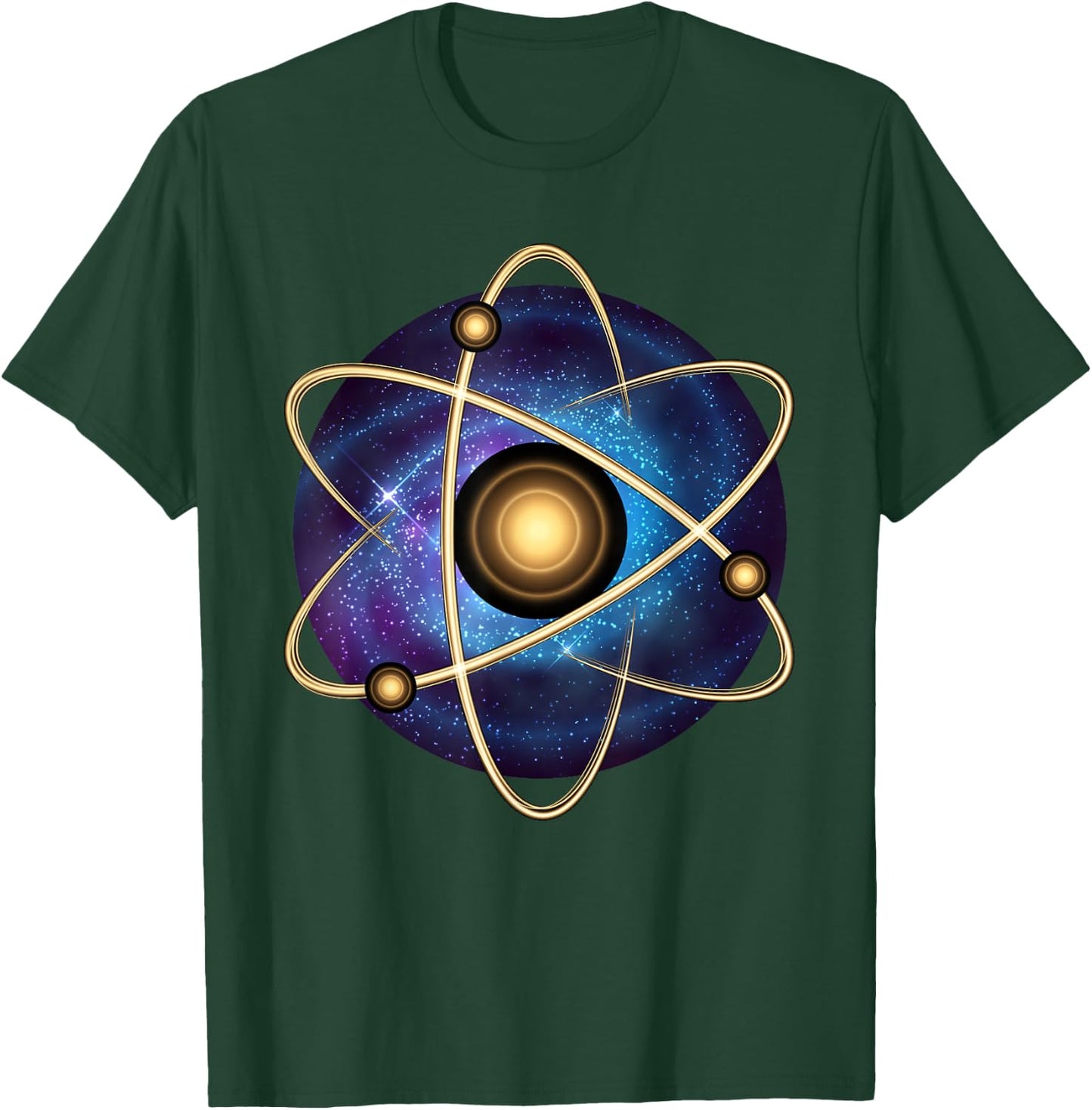 Science Teacher Physics Gift -Adults Black Cotton 100% Physics Small T-Shirt - T-Shirt | Forest