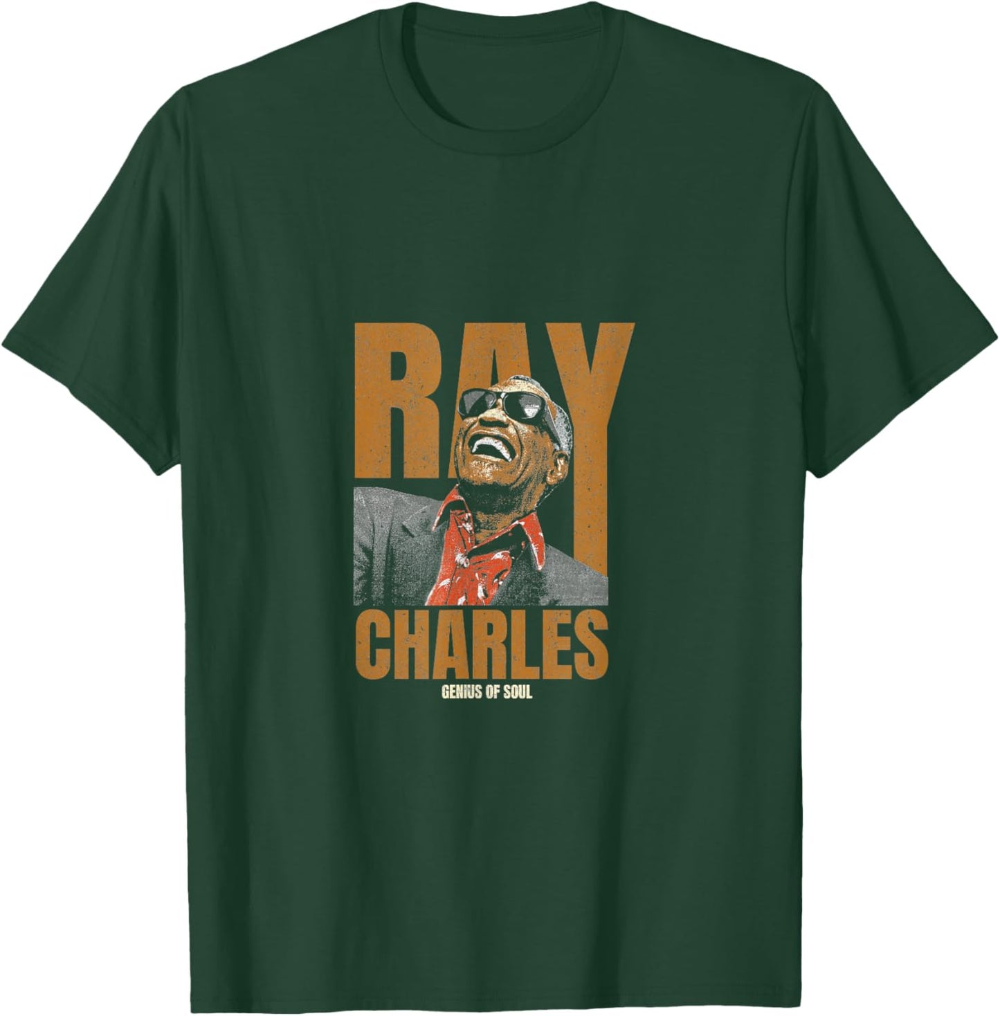 Ray Charles - Genius Of Soul T-Shirt - T-Shirt | Forest
