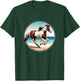 Paint Horse Running On The Beach - Women Girls Kids T-Shirt - T-Shirt | Forest