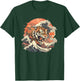 Asian inspired vintage style 80s retro Japanese Tiger T-Shirt - T-Shirt | Forest