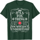 Fox Name Its A Fox Thing You Wouldn't Understand T-Shirt - T-Shirt | Forest