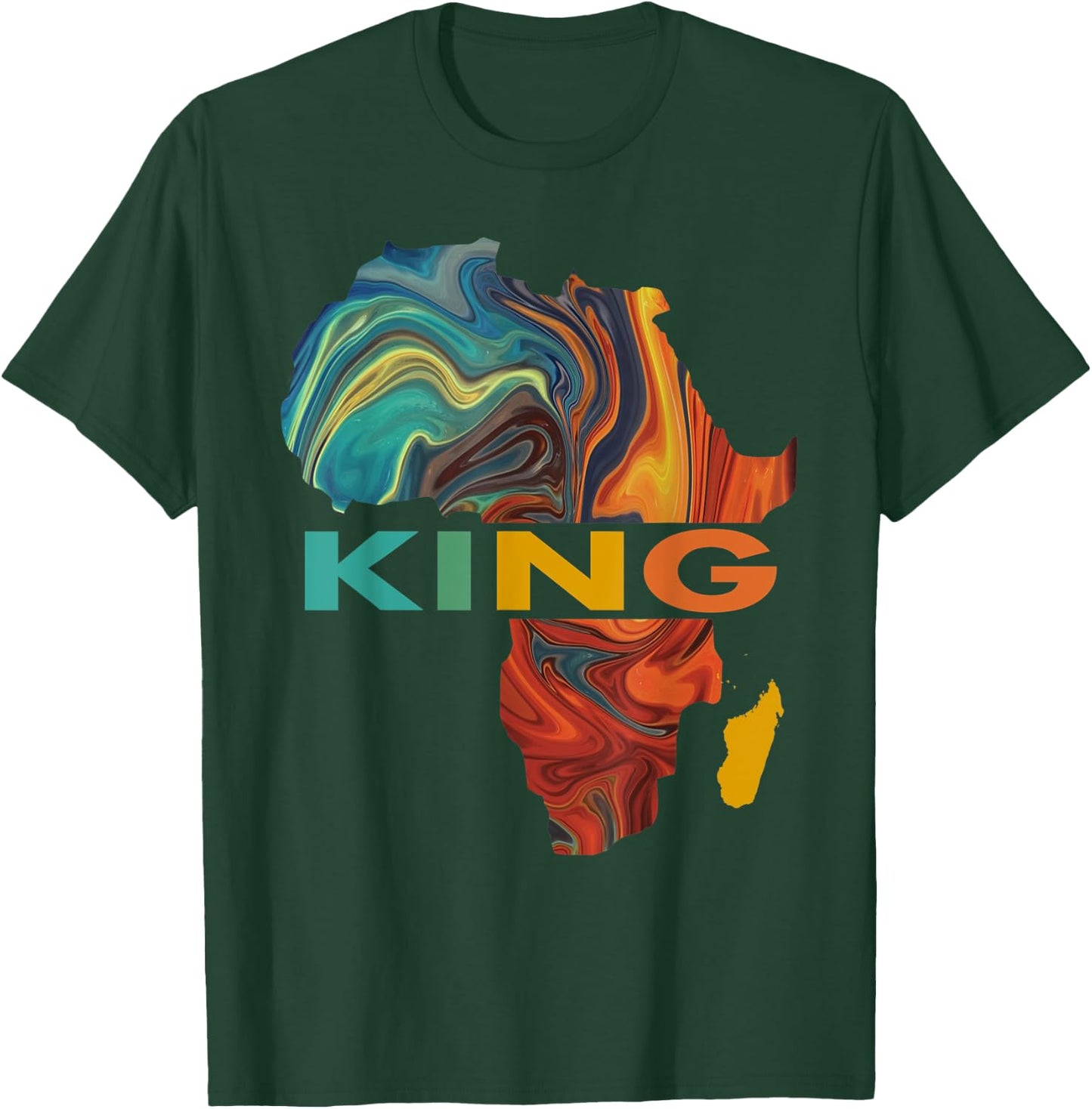African continent King Men Art T-Shirt - T-Shirt | Forest
