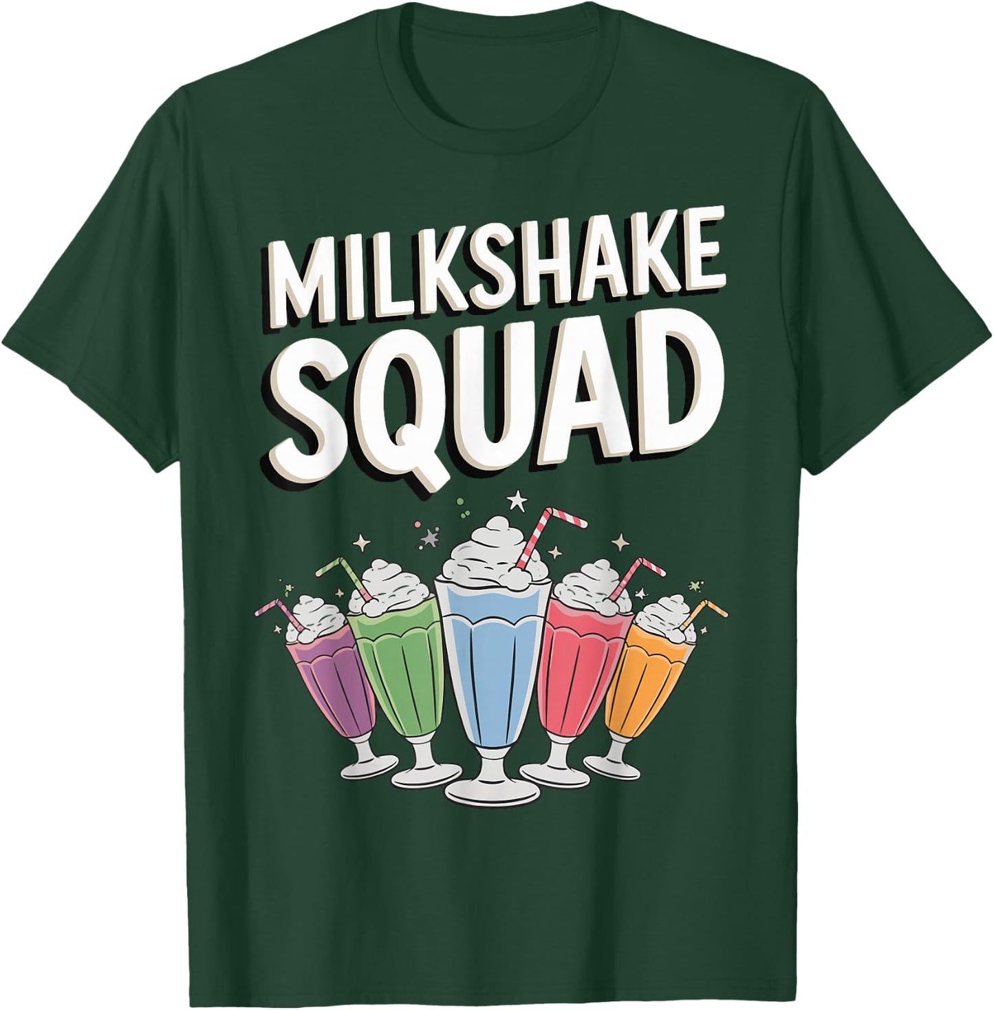 Milkshake Squad T-Shirt - T-Shirt | Forest