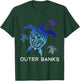 OBX Outer banks North Carolina holiday vacation gift T-Shirt - T-Shirt | Forest
