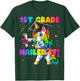 Flossing Unicorn 1st Grade Graduation Cap Diploma Gift Girls T-Shirt - T-Shirt | Forest