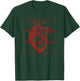 Aesthetic Heart Art Soft Grunge Teen Girls Women Clothes T-Shirt - T-Shirt | Forest