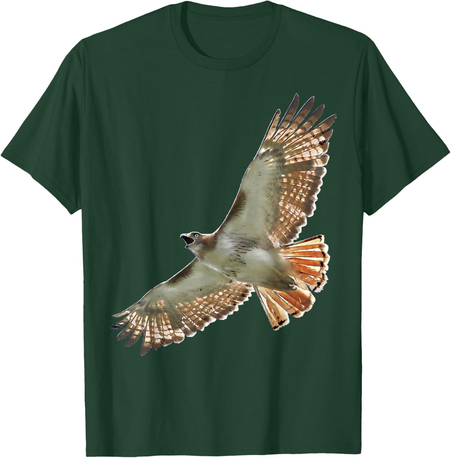Red Tail Hawk T-Shirt - T-Shirt | Forest
