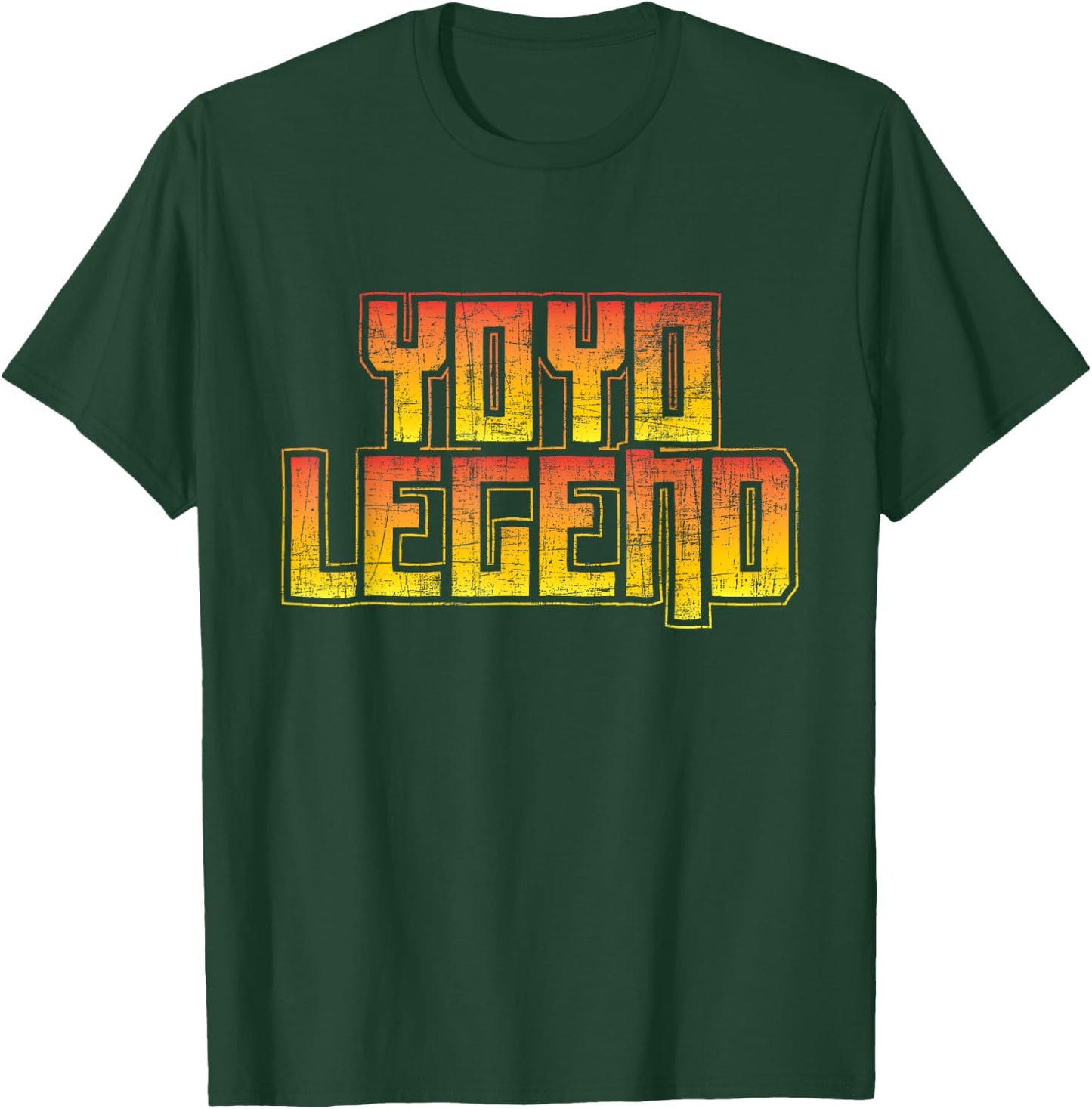 Yo-Yo Legend - Retro Vintage Toys Yoyo King Master Tricks T-Shirt - T-Shirt | Forest