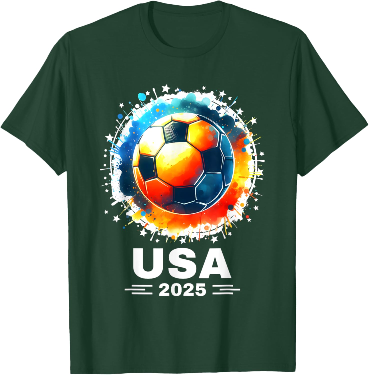 2025 Soccer Apparel Soccer 2025 Soccer T-Shirt - T-Shirt | Forest