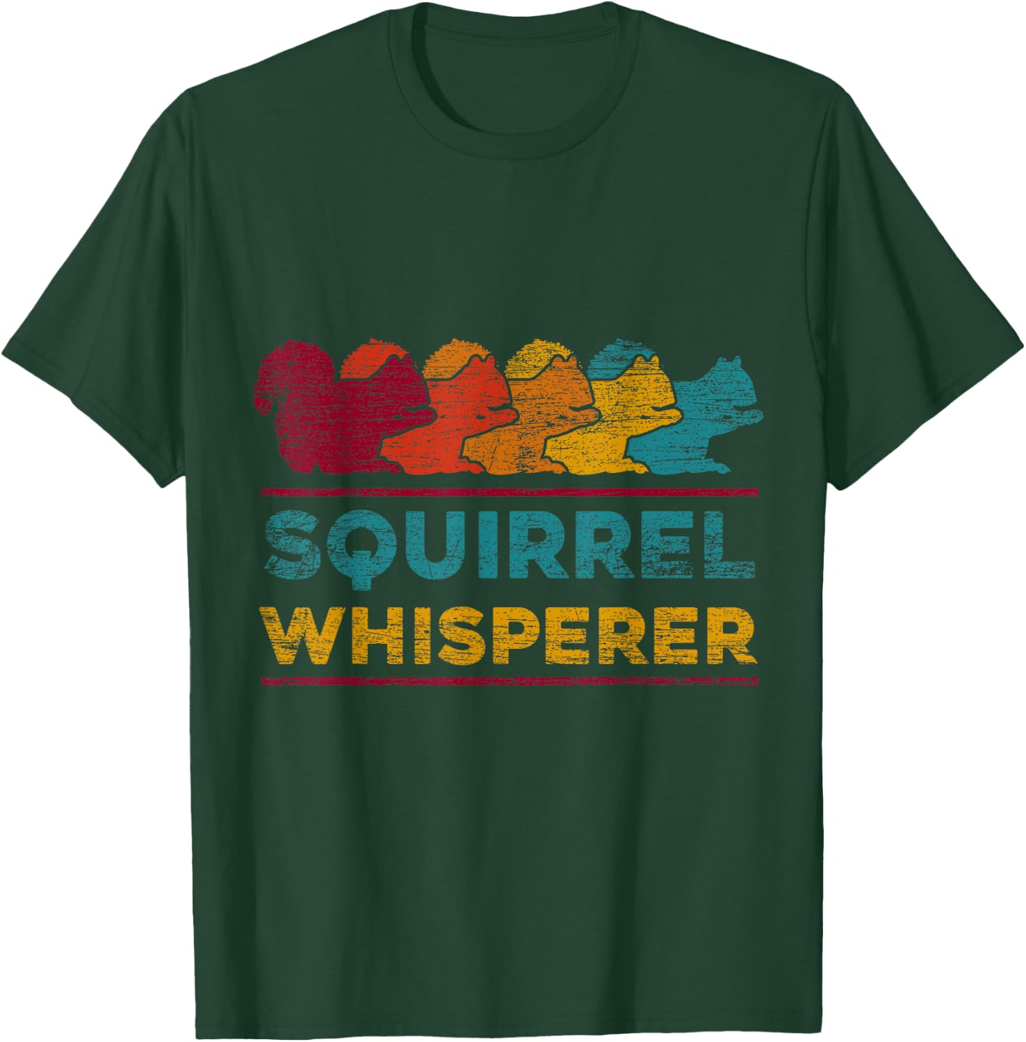 Vintage Squirrel Lover - Squirrel Whisperer Squirrel T-Shirt - T-Shirt | Forest