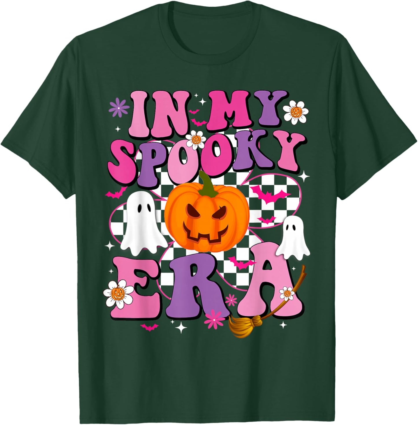 In My Spooky Era Pumpkin Spooky Women Kids Halloween T-Shirt - T-Shirt | Forest
