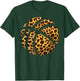 Funny Leopard Print Basketball Gift | Cool Best Team Lovers T-Shirt - T-Shirt | Forest