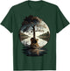 Acoustic Guitar Tree by The Lake Guitarist T-Shirt - T-Shirt | Forest