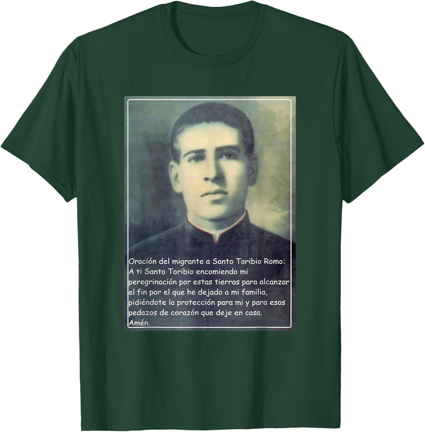 San Toribio Romo T-Shirt - T-Shirt | Forest