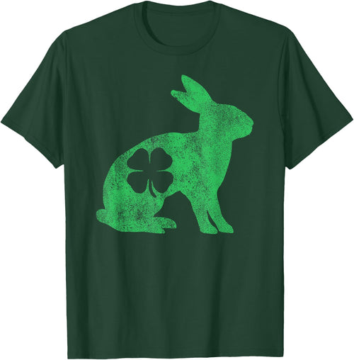 St. Patrick's Day Rabbit Bunny Irish Green Shamrock Gift