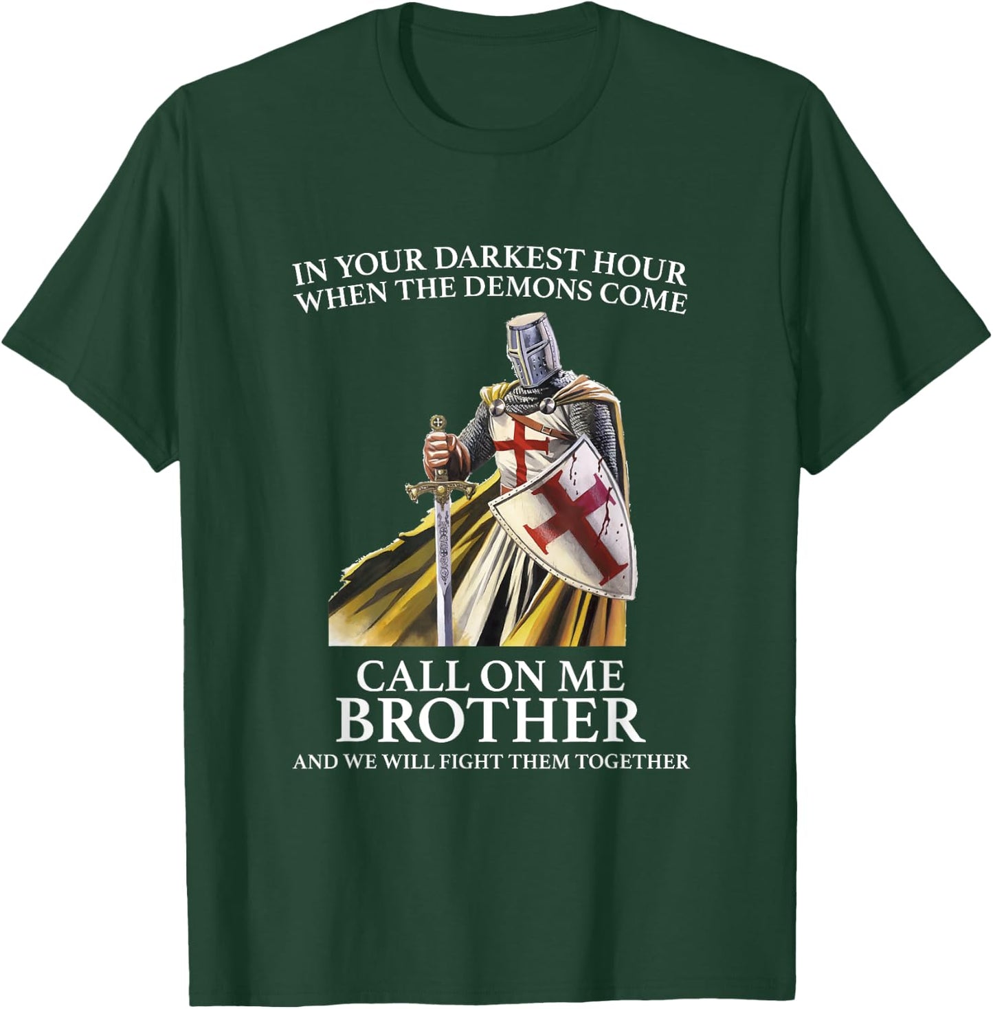 Christian Gospel and Bible Phrase for our Lord Jesus T-Shirt - T-Shirt | Forest