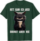 Nett Kann ich Auch Bringt Aber Nix Kaffee Katze Morgenmuffel T-Shirt - T-Shirt | Forest