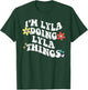 Retro Groovy Im LYLA Doing LYLA Things Funny Mother's Day T-Shirt - T-Shirt | Forest